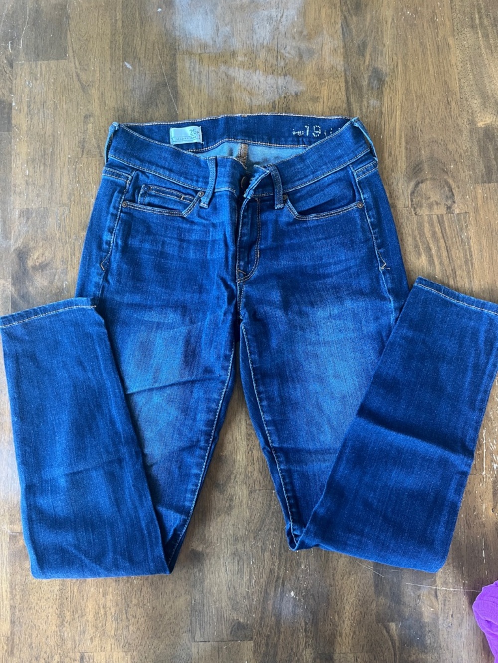 Women's Dark Indigo Skinny Jeans